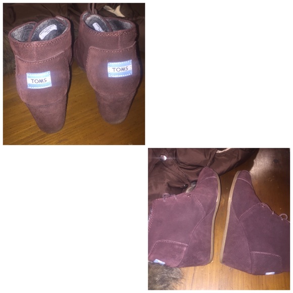 TOMS suede wedges - Picture 5 of 8